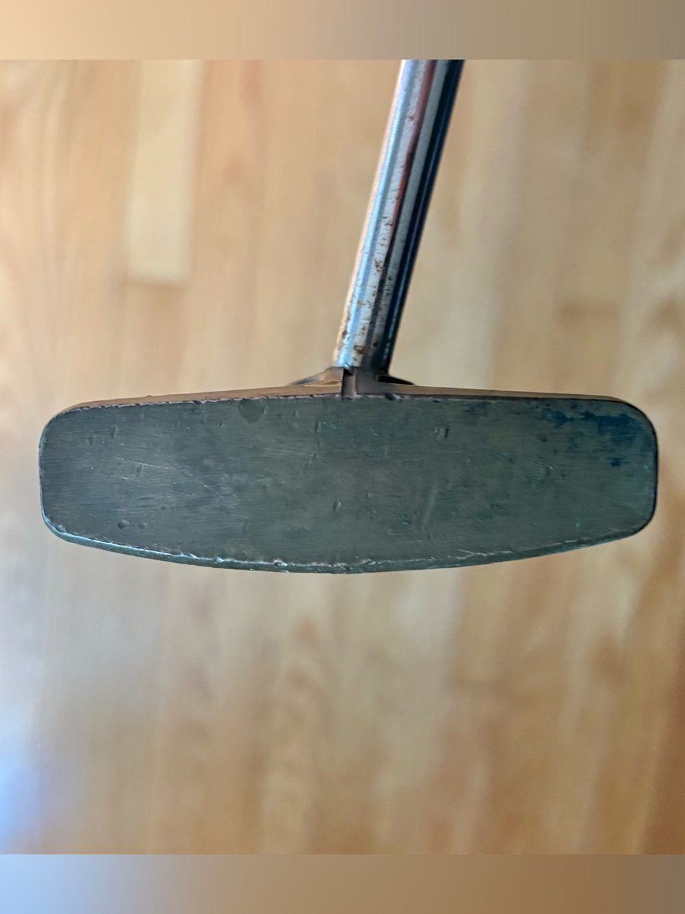 Vintage Nassau by Hogland  Center Shafted Putter 35" Bronze Right RH USA Made